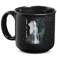 Let It Flow Waterfall Art 15oz Campfire Ceramic Mug