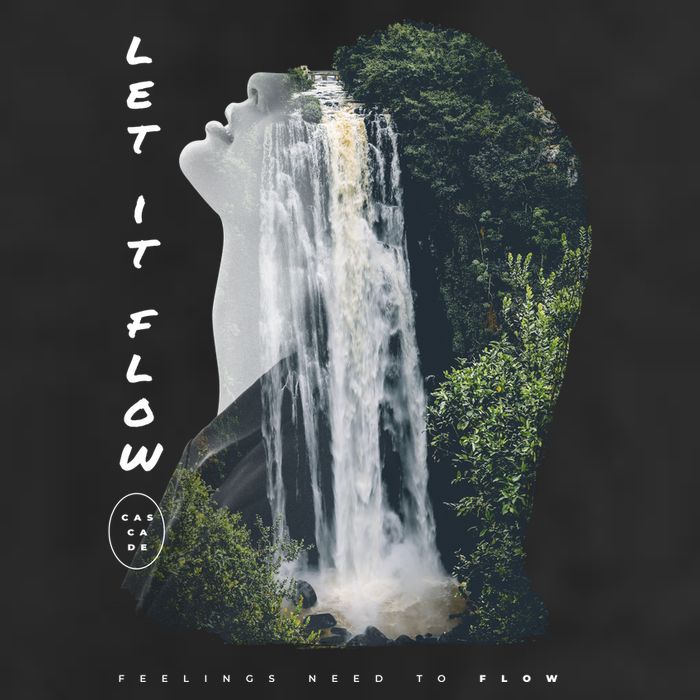 Let It Flow Waterfall Art 15oz Campfire Ceramic Mug