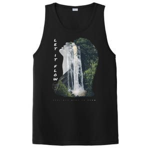 Let It Flow Waterfall Art PosiCharge Competitor Tank