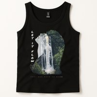 Let It Flow Waterfall Art Tank Top