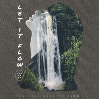 Let It Flow Waterfall Art Cotton Canvas Backpack