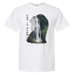 Let It Flow Waterfall Art Garment-Dyed Heavyweight T-Shirt