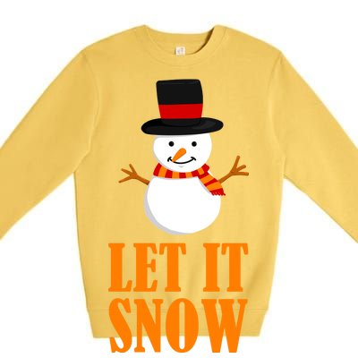 Let It Snow Premium Crewneck Sweatshirt