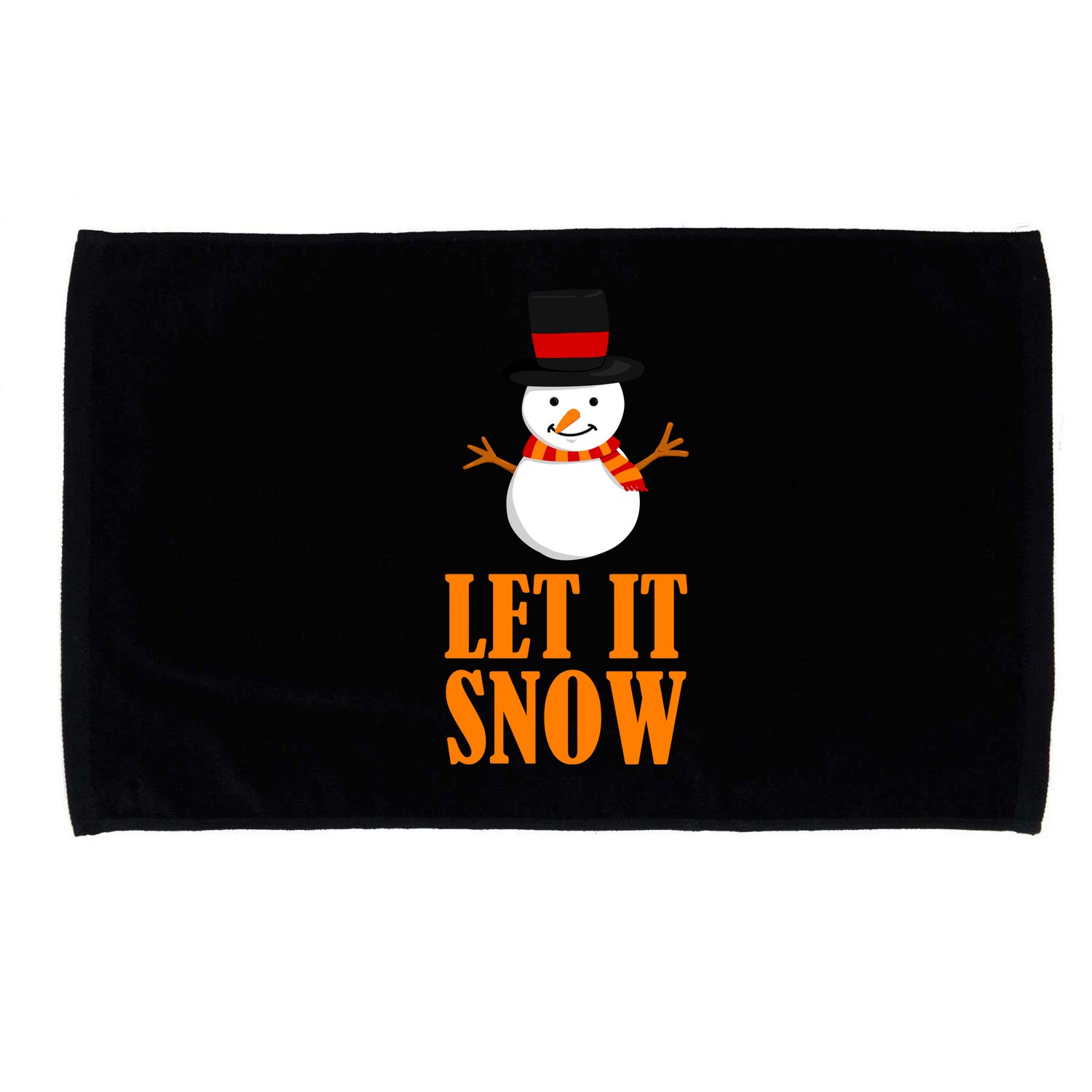 Let It Snow Microfiber Hand Towel
