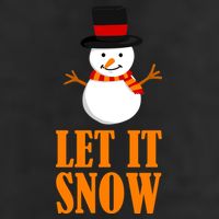 Let It Snow Microfiber Hand Towel