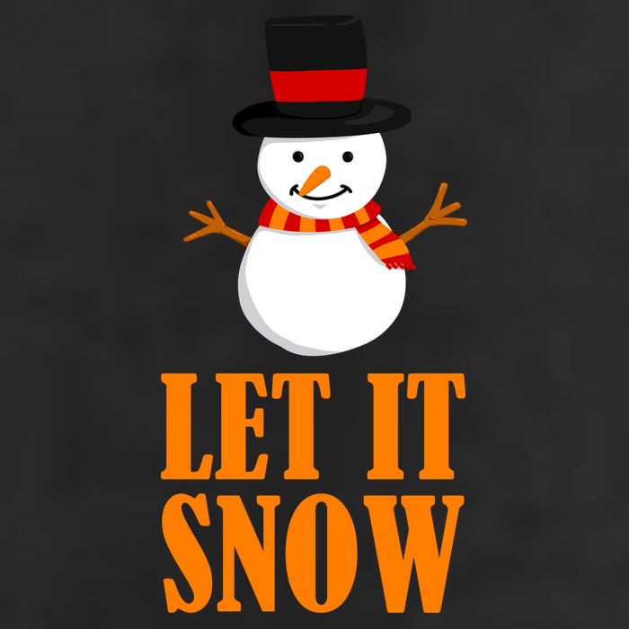 Let It Snow Microfiber Hand Towel