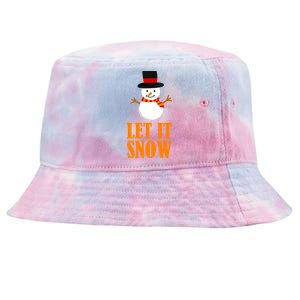 Let It Snow Tie-Dyed Bucket Hat