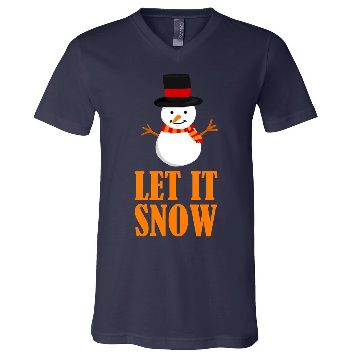 Let It Snow V-Neck T-Shirt