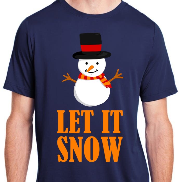 Let It Snow Adult ChromaSoft Performance T-Shirt