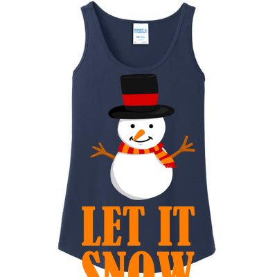 Let It Snow Ladies Essential Tank