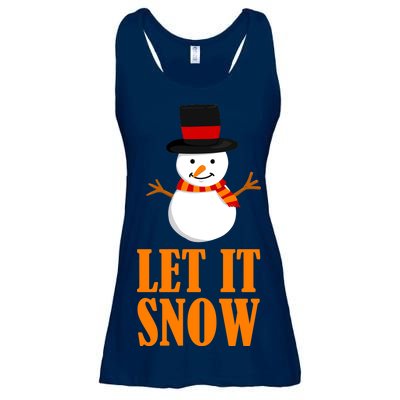 Let It Snow Ladies Essential Flowy Tank