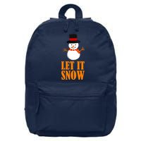 Let It Snow 16 in Basic Backpack