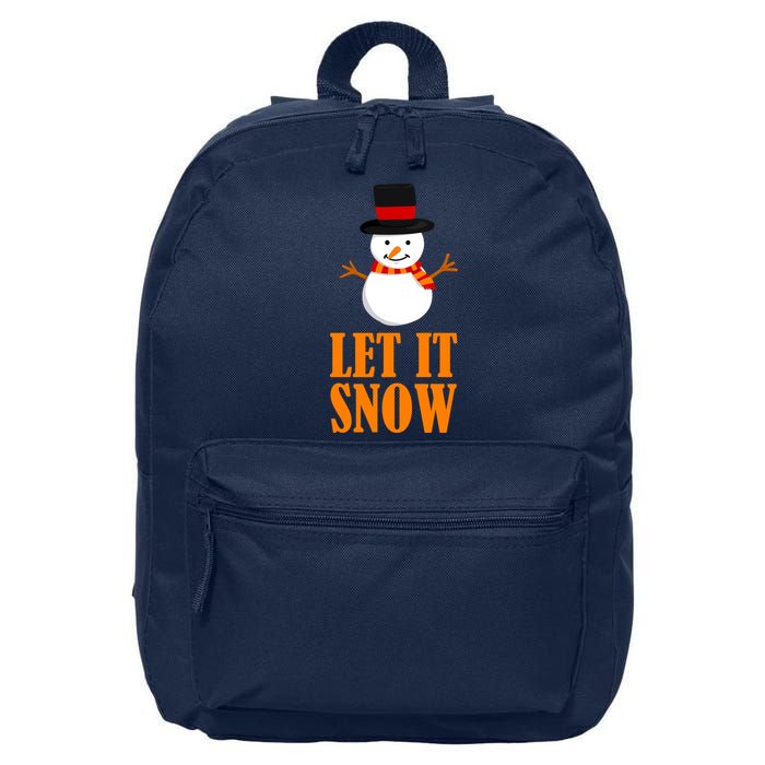 Let It Snow 16 in Basic Backpack