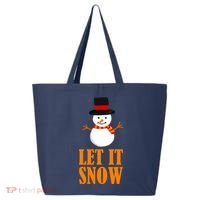 Let It Snow 25L Jumbo Tote