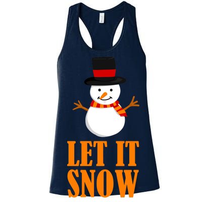 Let It Snow Women's Racerback Tank