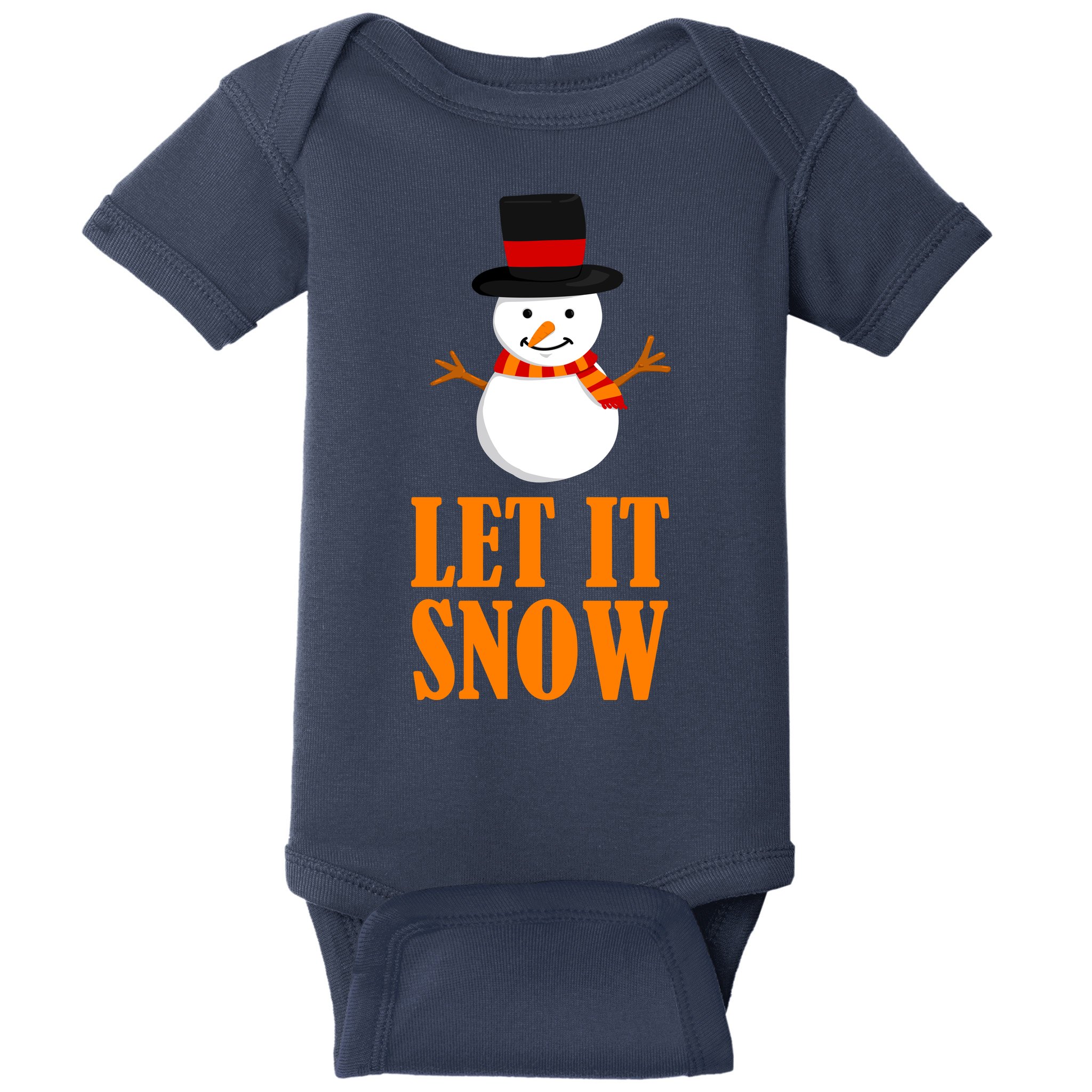 Let It Snow Baby Bodysuit