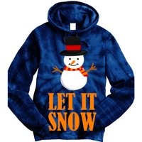 Let It Snow Tie Dye Hoodie