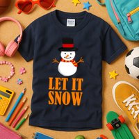 Let It Snow Kids T-Shirt