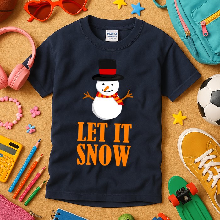 Let It Snow Kids T-Shirt