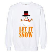 Let It Snow Garment-Dyed Sweatshirt