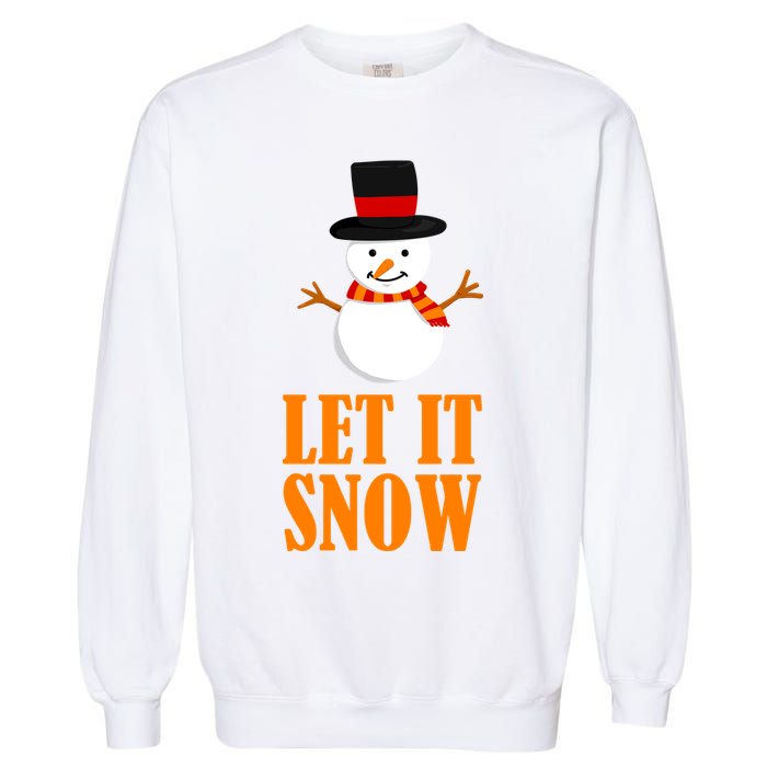 Let It Snow Garment-Dyed Sweatshirt