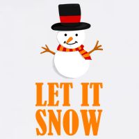 Let It Snow Garment-Dyed Sweatshirt