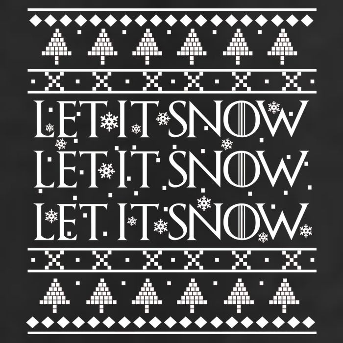 Let it Snow Let It Snow Let It Snow Ugly Christmas Cool Comfort Performance Bucket Hat