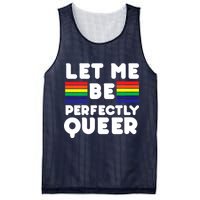 Let Me Be Perfectly Queer Mesh Reversible Basketball Jersey Tank