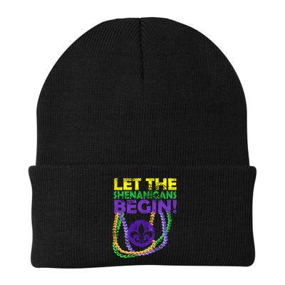 Let Shenanigans Begins Mardi Gras Beanie