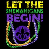 Let Shenanigans Begins Mardi Gras Premium T-Shirt