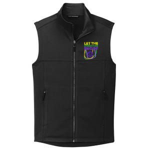 Let Shenanigans Begins Mardi Gras Collective Smooth Fleece Vest