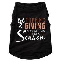 Let Thanks & Giving Be More Than Just Season Doggie Tank