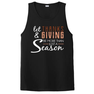 Let Thanks & Giving Be More Than Just Season PosiCharge Competitor Tank