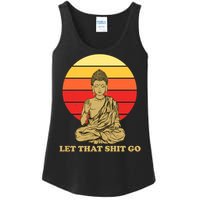 Let That Shit Go Buddha Ladies Essential Tank