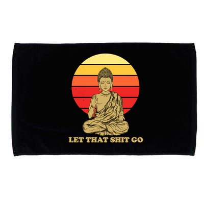 Let That Shit Go Buddha Microfiber Hand Towel