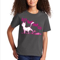 Let That Shit Go Funny Cat Kids T-Shirt