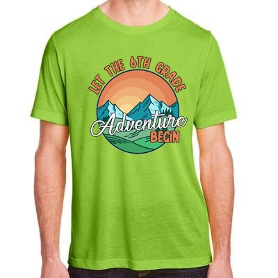 Let The 6th Grade Adventure Begin Adult ChromaSoft Performance T-Shirt