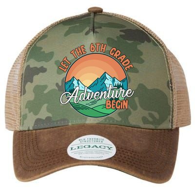 Let The 6th Grade Adventure Begin Legacy Tie Dye Trucker Hat