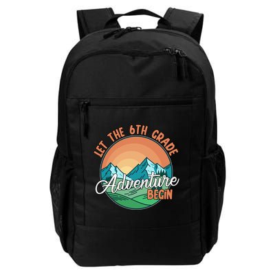 Let The 6th Grade Adventure Begin Backpack