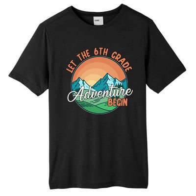 Let The 6th Grade Adventure Begin Tall Fusion ChromaSoft Performance T-Shirt