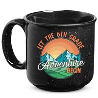 Let The 6th Grade Adventure Begin 15oz Campfire Ceramic Mug