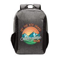 Let The 6th Grade Adventure Begin Vector Backpack