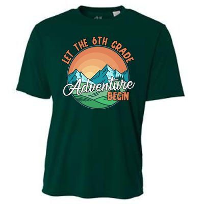 Let The 6th Grade Adventure Begin Cooling Performance Crew T-Shirt