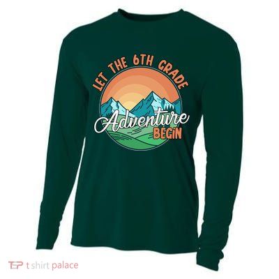 Let The 6th Grade Adventure Begin Cooling Performance Long Sleeve Crew