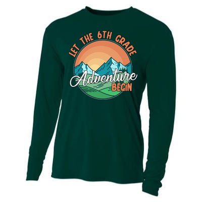 Let The 6th Grade Adventure Begin Cooling Performance Long Sleeve Crew