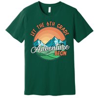 Let The 6th Grade Adventure Begin Premium T-Shirt