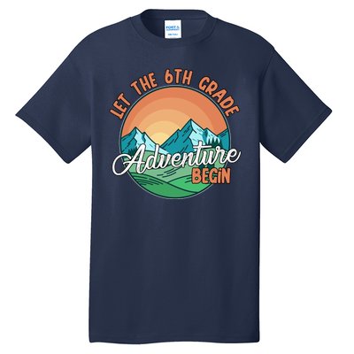 Let The 6th Grade Adventure Begin Tall T-Shirt