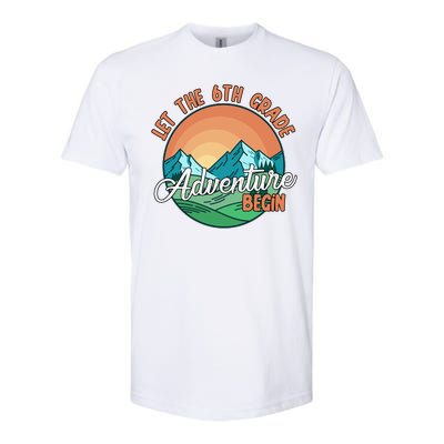 Let The 6th Grade Adventure Begin Softstyle CVC T-Shirt