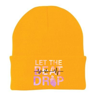 Let The Beat Drop Knit Cap Winter Beanie