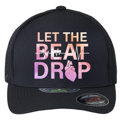 Let The Beat Drop Flexfit Unipanel Trucker Cap